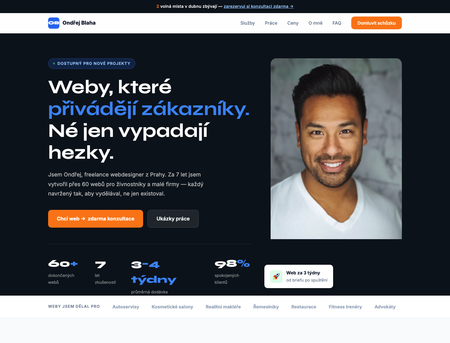 Web pro nezávislého konzultanta